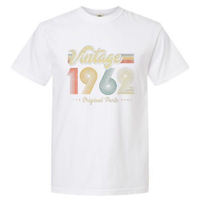 61 Years Old Vintage 1962 Limited Edition 60th Birthday Garment-Dyed Heavyweight T-Shirt