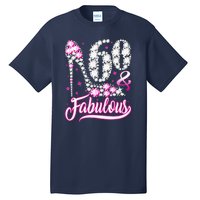 60 Years Old Gifts 60 & Fabulous 60th Birthday Pink Diamond Tall T-Shirt