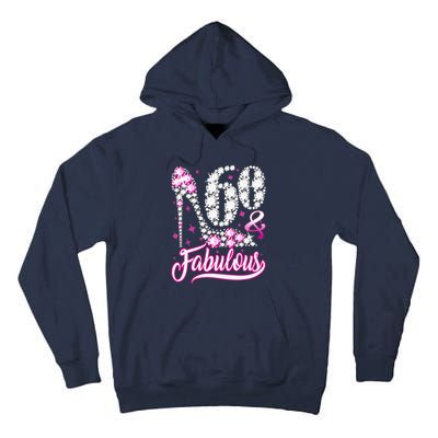 60 Years Old Gifts 60 & Fabulous 60th Birthday Pink Diamond Tall Hoodie