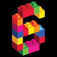 6 Year Old Building Blocks Birthday Bricks 6th Gift City Backpack