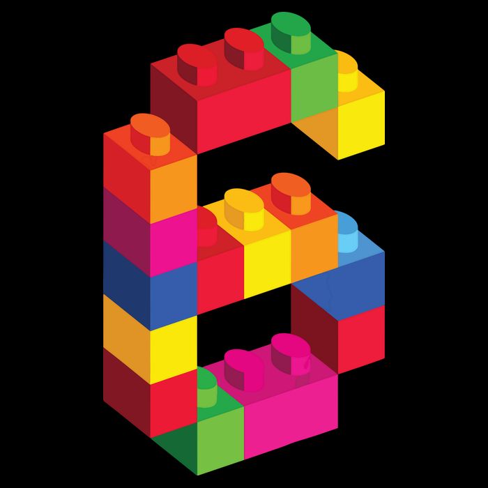6 Year Old Building Blocks Birthday Bricks 6th Gift City Backpack