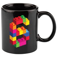 6 Year Old Building Blocks Birthday Bricks 6th Gift 11oz C Handle Ceramic Mug
