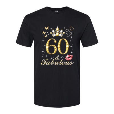 60 Years Old 60 Fabulous Since 1962 60th Birthday Softstyle® CVC T-Shirt