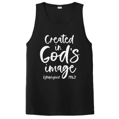 61 Year Old Christian: Jesus 1962 61st Birthday PosiCharge Competitor Tank