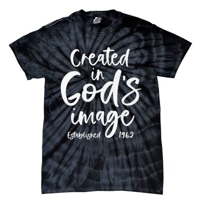 61 Year Old Christian: Jesus 1962 61st Birthday Tie-Dye T-Shirt