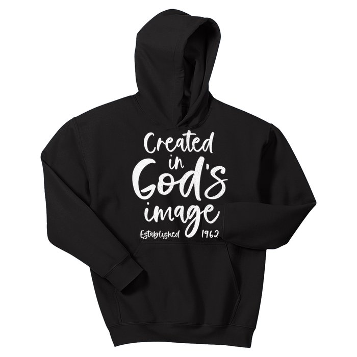 61 Year Old Christian: Jesus 1962 61st Birthday Kids Hoodie