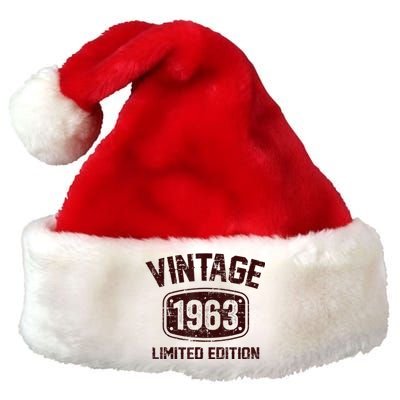 61 Years Old Vintage 1963 Limited Edition 61th Birthday Premium Christmas Santa Hat