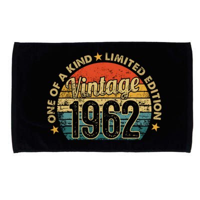 60 Years Old Vintage 1962 Limited Edition 60th Microfiber Hand Towel