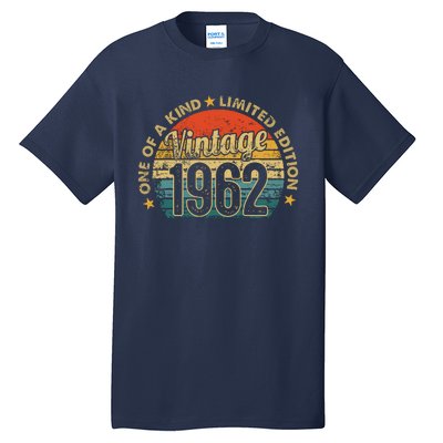 60 Years Old Vintage 1962 Limited Edition 60th Tall T-Shirt