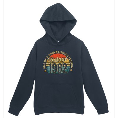 60 Years Old Vintage 1962 Limited Edition 60th Urban Pullover Hoodie