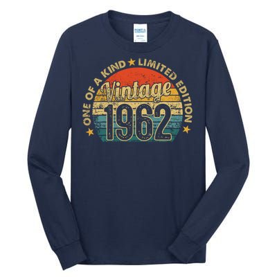 60 Years Old Vintage 1962 Limited Edition 60th Tall Long Sleeve T-Shirt