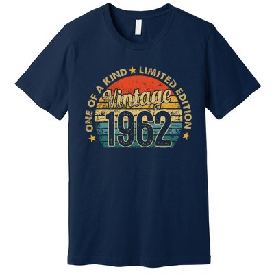 60 Years Old Vintage 1962 Limited Edition 60th Premium T-Shirt