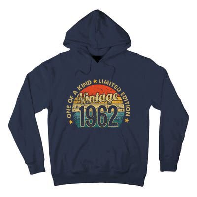 60 Years Old Vintage 1962 Limited Edition 60th Tall Hoodie