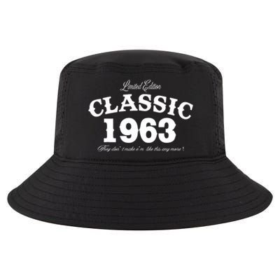 60 Year Old Vintage Classic Car 1963 60th Birthday Cool Comfort Performance Bucket Hat