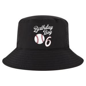 6 Years Old Baseball Themed 6th Birthday Party Sports Cool Comfort Performance Bucket Hat