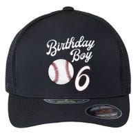 6 Years Old Baseball Themed 6th Birthday Party Sports Flexfit Unipanel Trucker Cap