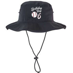 6 Years Old Baseball Themed 6th Birthday Party Sports Legacy Cool Fit Booney Bucket Hat