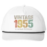 69 Year Old Gifts Vintage 1955 Limited Edition 69th Birthday Snapback Five-Panel Rope Hat