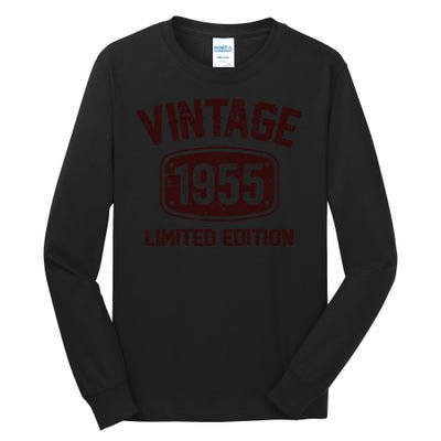 69 Years Old Vintage 1955 Limited Edition 69th Birthday Tall Long Sleeve T-Shirt