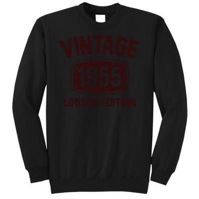 69 Years Old Vintage 1955 Limited Edition 69th Birthday Tall Sweatshirt