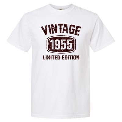 69 Years Old Vintage 1955 Limited Edition 69th Birthday Garment-Dyed Heavyweight T-Shirt