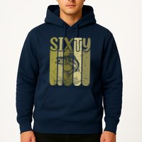 60 Years Old Walleye Fishing 60th Birthday Hoodie
