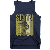 60 Years Old Walleye Fishing 60th Birthday Tank Top