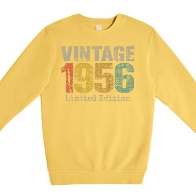 68 Year Old Gifts Vintage 1956 Limited Edition 68th Birthday Premium Crewneck Sweatshirt