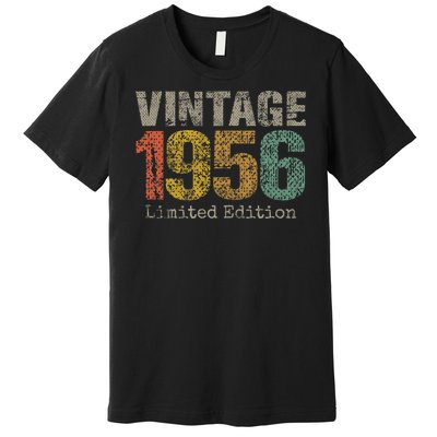 68 Year Old Gifts Vintage 1956 Limited Edition 68th Birthday Premium T-Shirt