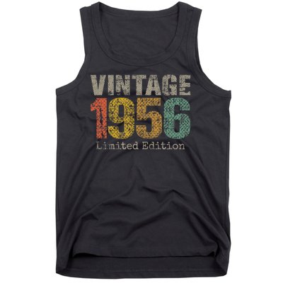 68 Year Old Gifts Vintage 1956 Limited Edition 68th Birthday Tank Top