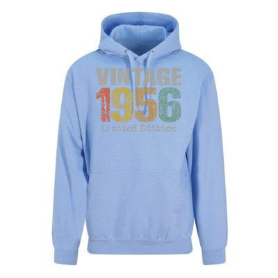 68 Year Old Gifts Vintage 1956 Limited Edition 68th Birthday Unisex Surf Hoodie