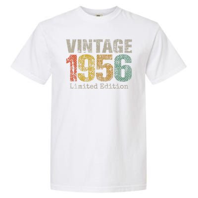 68 Year Old Gifts Vintage 1956 Limited Edition 68th Birthday Garment-Dyed Heavyweight T-Shirt