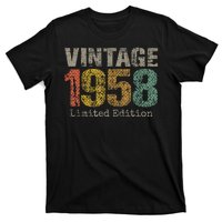 66 Year Old Gifts Vintage 1958 Limited Edition 66th Birthday T-Shirt