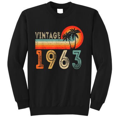 60 Year Old Gift Vintage 1963 Made In 1963 60th Birthday Sweatshirt