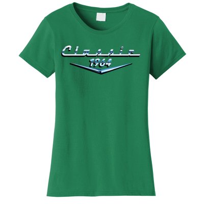 60 Year Old Vintage Classic Car 1964 60th Birthday Women's T-Shirt