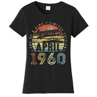 64 Year Old Vintage April 1960 64th Birthday Women's T-Shirt