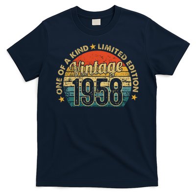 64 Years Old Vintage 1958 Limited Edition 64th T-Shirt