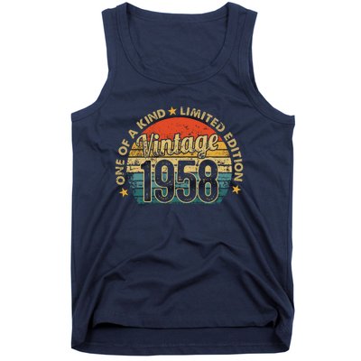 64 Years Old Vintage 1958 Limited Edition 64th Tank Top