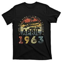 60 Year Old Awesome Since April 1963 60th Birthday T-Shirt