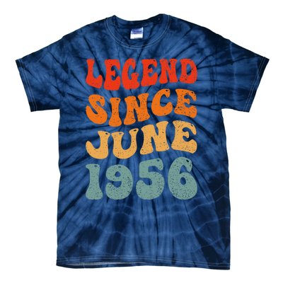 67 Years Old Legend Since June 1956 67th Birthday Tie-Dye T-Shirt