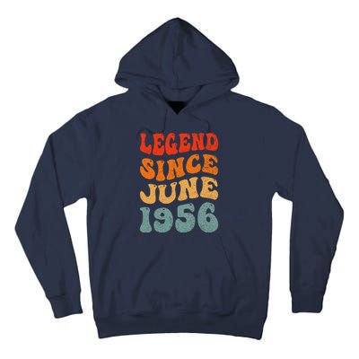 67 Years Old Legend Since June 1956 67th Birthday Tall Hoodie