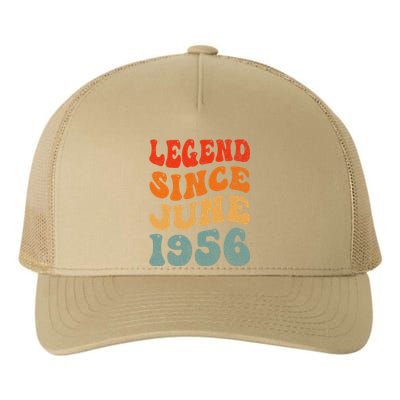 67 Years Old Legend Since June 1956 67th Birthday Yupoong Adult 5-Panel Trucker Hat