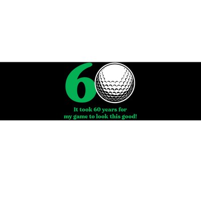 60 Year Old Golfer: Golfing Golf 60th Birthday Bumper Sticker