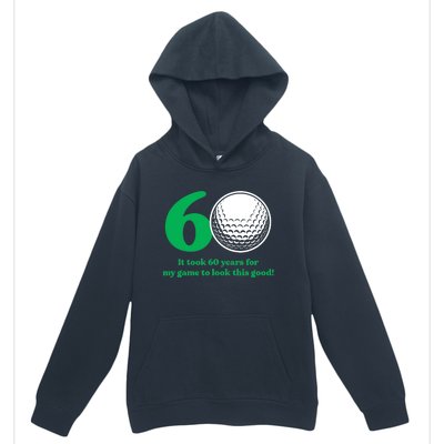 60 Year Old Golfer: Golfing Golf 60th Birthday Urban Pullover Hoodie