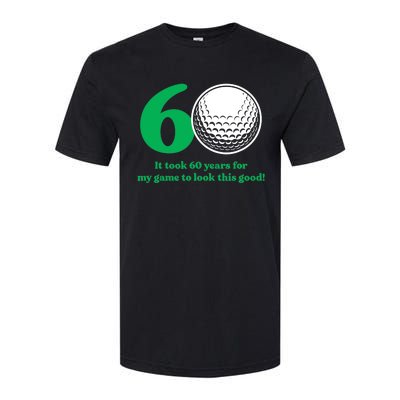 60 Year Old Golfer: Golfing Golf 60th Birthday Softstyle® CVC T-Shirt