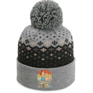 69 Year Old Awesome Since 1954 69th Birthday Gifts The Baniff Cuffed Pom Beanie