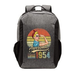 69 Year Old Awesome Since 1954 69th Birthday Gifts Vector Backpack