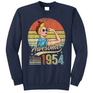 69 Year Old Awesome Since 1954 69th Birthday Gifts Sweatshirt