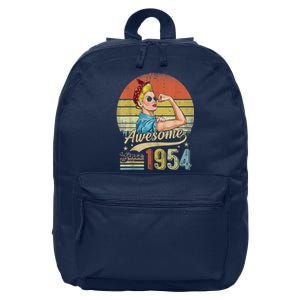 69 Year Old Awesome Since 1954 69th Birthday Gifts 16 in Basic Backpack