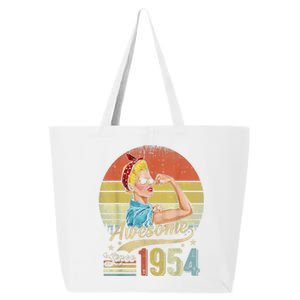 69 Year Old Awesome Since 1954 69th Birthday Gifts 25L Jumbo Tote